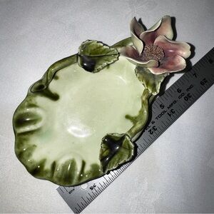 1950’s Vee Jackson California pottery trinket or candy dish vtg whimsy rare